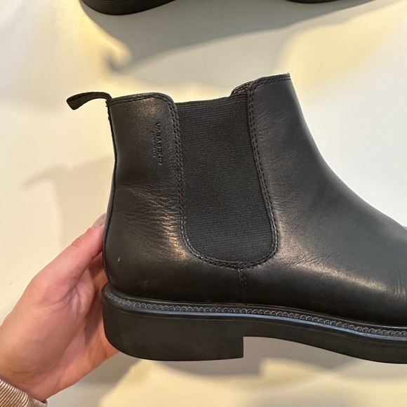 Vagabond Men’s Alex M Chelsea Black Leather Boot. Size 41, US 8 - Picture 7 of 10